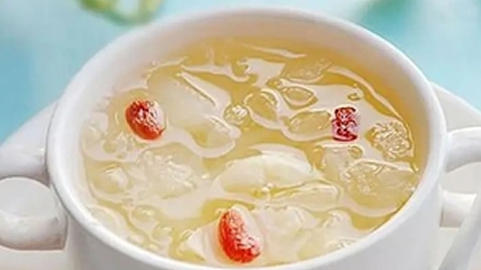 百合荸荠雪梨羹